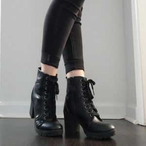Black Boot Heels